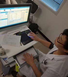 黑龙江省齐齐哈尔市第一医院购进超声骨密度检测仪 预防骨质疏松